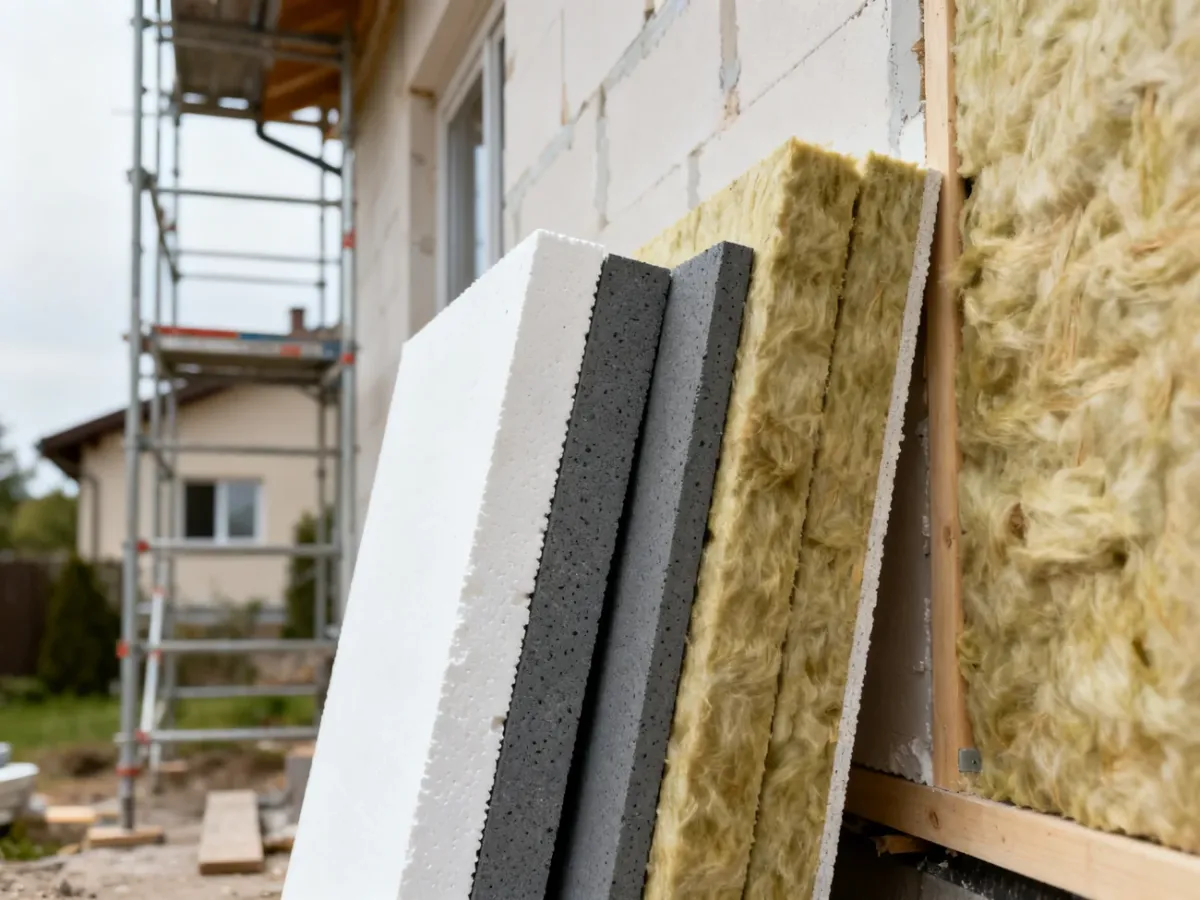Porównanie materiałów izolacyjnych stosowanych do ocieplenia domu